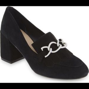 Aldo - Black heeled loafers